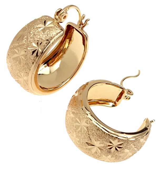 exklusive swarovski vergoldete ohrringe
