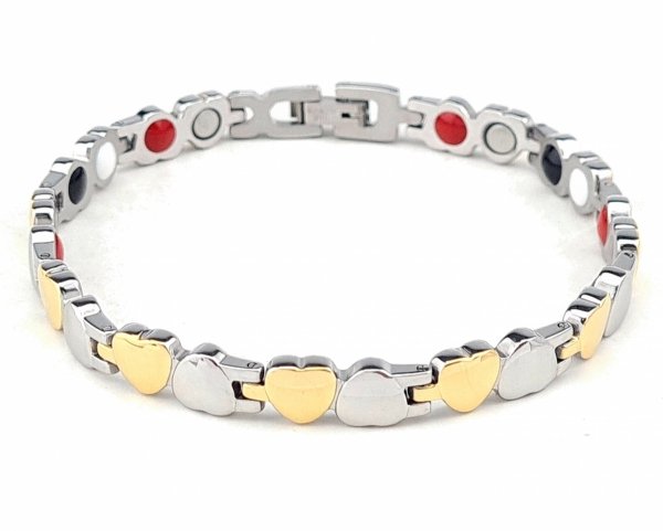 ARMBAND GOLD CELEBRITY EDELSTAHL