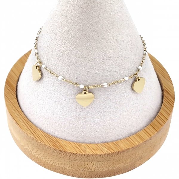 ARMBAND GOLD CELEBRITY EDELSTAHL