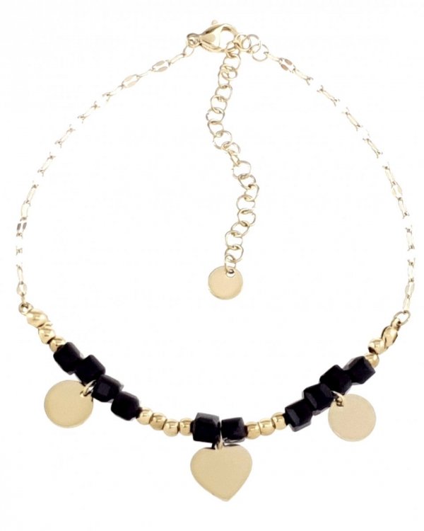 ARMBAND GOLD CELEBRITY EDELSTAHL