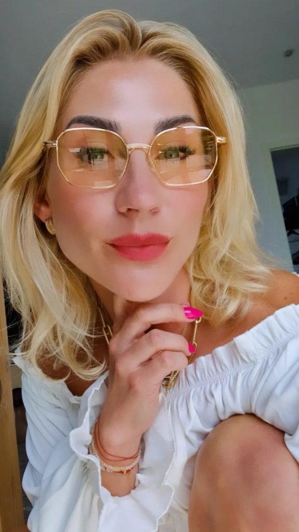 4062 Damskie okulary przeciwsłoneczne lato ozdobne