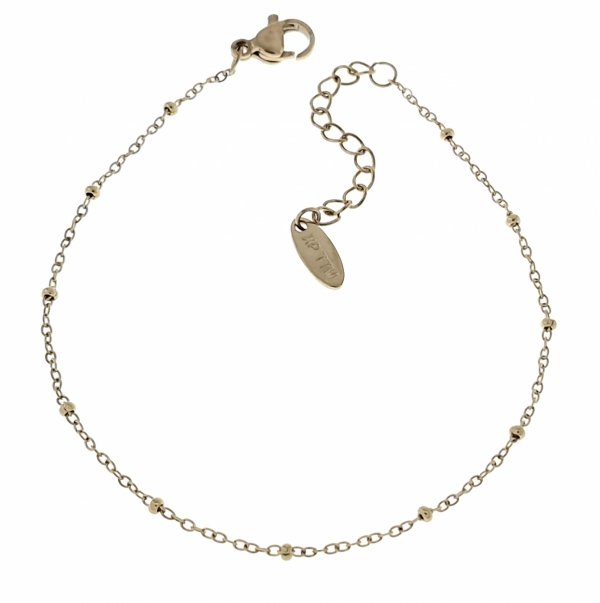 ARMBAND GOLD CELEBRITY EDELSTAHL