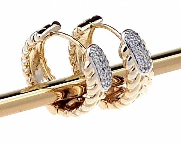 exklusive swarovski vergoldete ohrringe