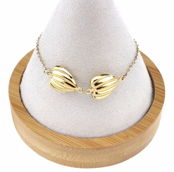 ARMBAND GOLD CELEBRITY EDELSTAHL