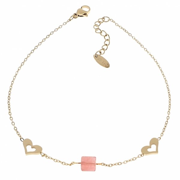 ARMBAND GOLD CELEBRITY EDELSTAHL