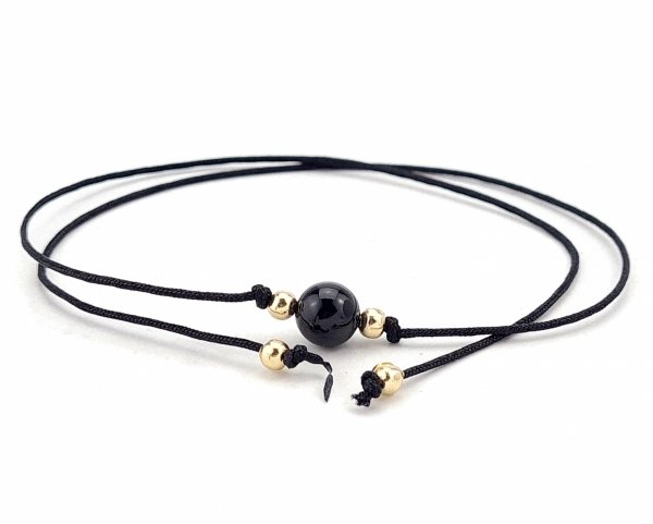 GOLDENES ARMBAND MIT EDELSTAHL