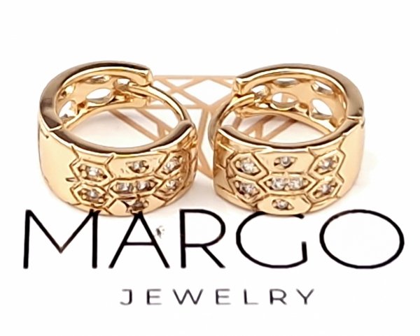 exklusive swarovski vergoldete ohrringe