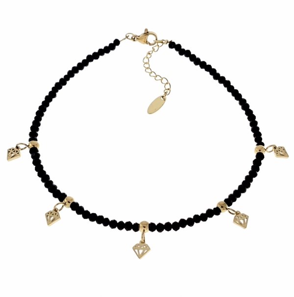 ARMBAND GOLD CELEBRITY EDELSTAHL
