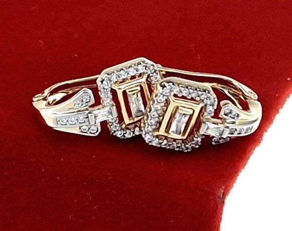 exklusive swarovski vergoldete ohrringe