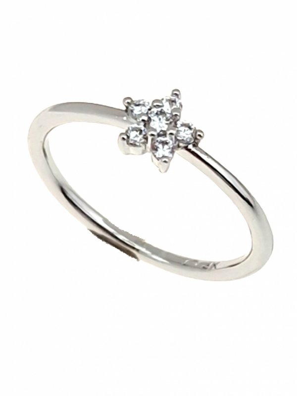 Goldring 18,60 mm. vergoldete Verlobung Xuping