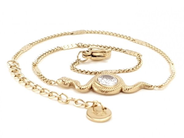 ARMBAND GOLD CELEBRITY EDELSTAHL