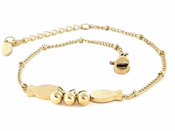 ARMBAND GOLD CELEBRITY EDELSTAHL