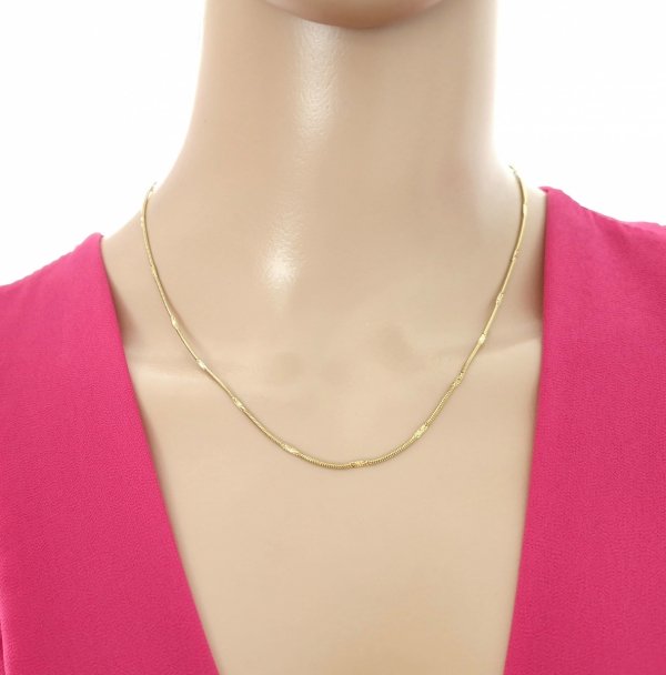Goldkette Edelstahl