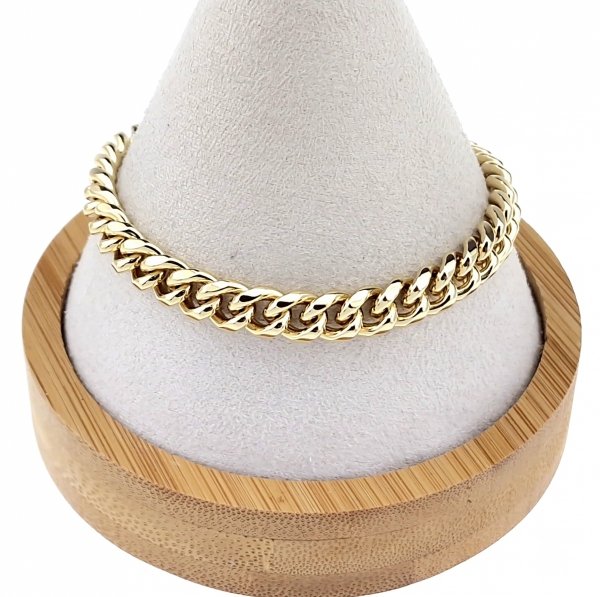 Armband aus 18 Karat vergoldetem Gold