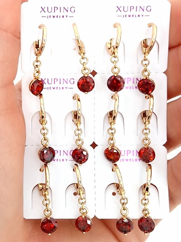 exklusive swarovski vergoldete ohrringe