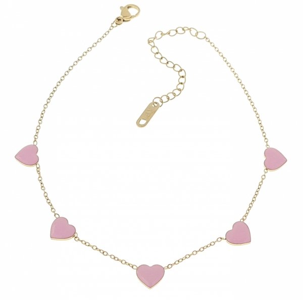 ARMBAND GOLD CELEBRITY EDELSTAHL