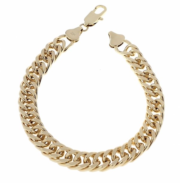 Armband aus 18 Karat vergoldetem Gold