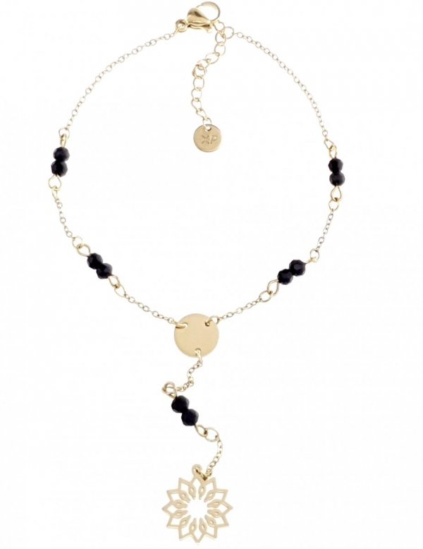 ARMBAND GOLD CELEBRITY EDELSTAHL