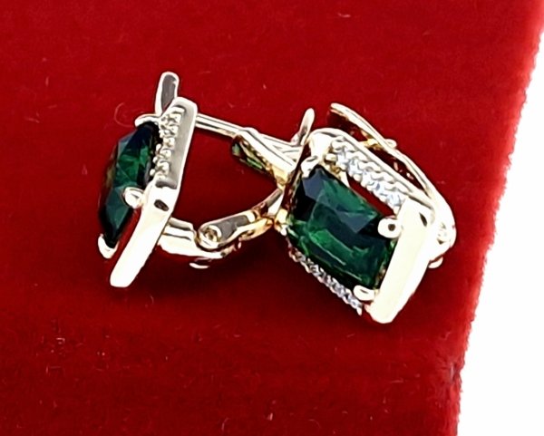 exklusive swarovski vergoldete ohrringe