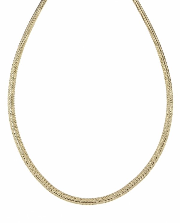 Goldene Kette Celebrity Vergoldete Halskette 14K XUPING