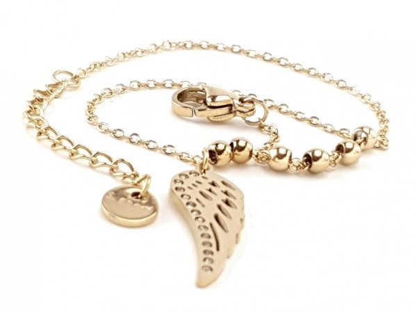 ARMBAND GOLD CELEBRITY EDELSTAHL