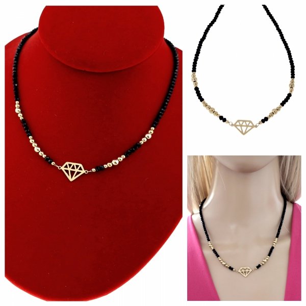 GOLD CHAIN NECKLACE celebrity STAINLESS STEEL