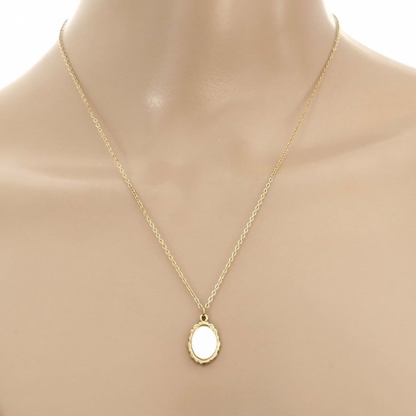 GOLD CHAIN NECKLACE celebrity STAINLESS STEEL
