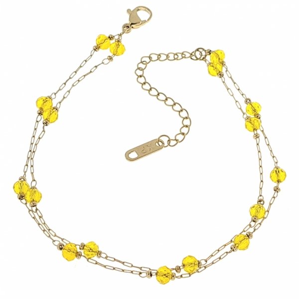 GOLD BRACELET celebrity STAINLESS STEEL