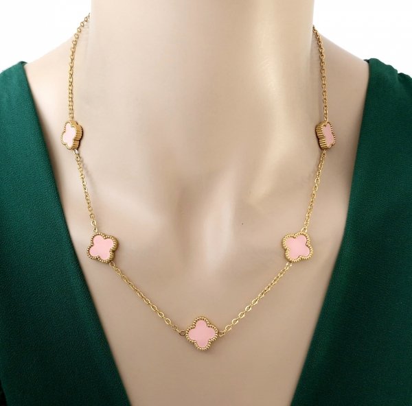 GOLD CHAIN NECKLACE celebrity STAINLESS STEEL