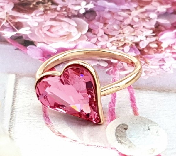 gold ring 16,30mm. gold-plated engagement xuping