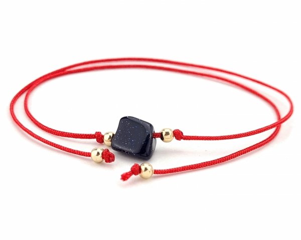 GOLD BRACELET STAINLESS STEEL STRING