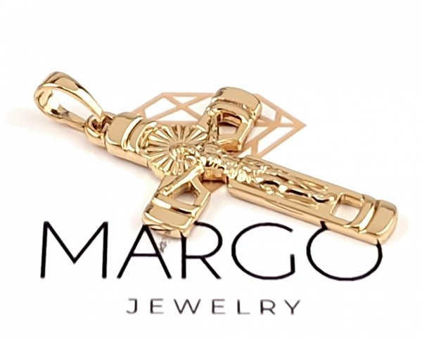 gold pendant 18k shiny xuping