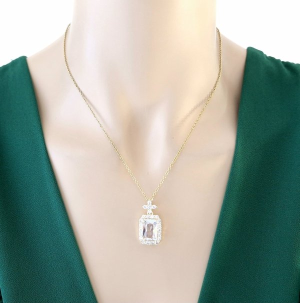 GOLD CHAIN NECKLACE celebrity STAINLESS STEEL