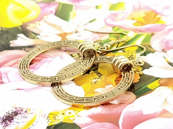 EARRINGS SILVER STAINLESS STEEL CELEBRITY
