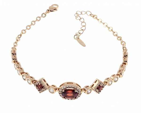 gold bracelet for a gold-plated leg