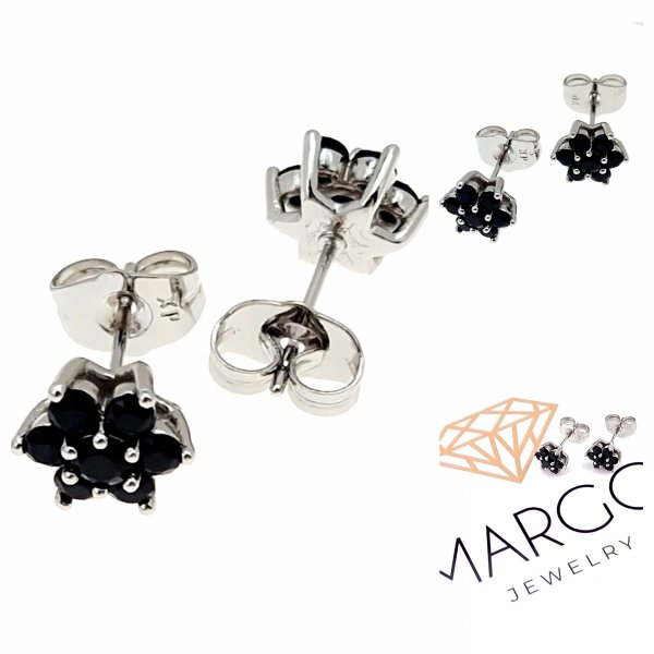 gold plated earrings with exclusive cubic zirconia