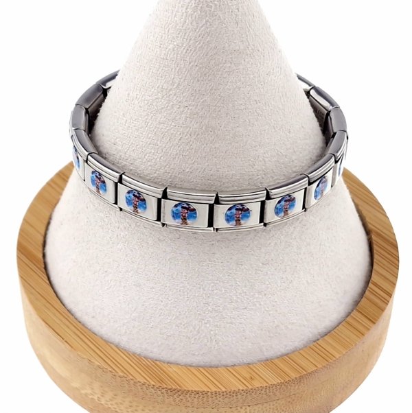 Bracelet Crystals Celebrity Surgical Steel