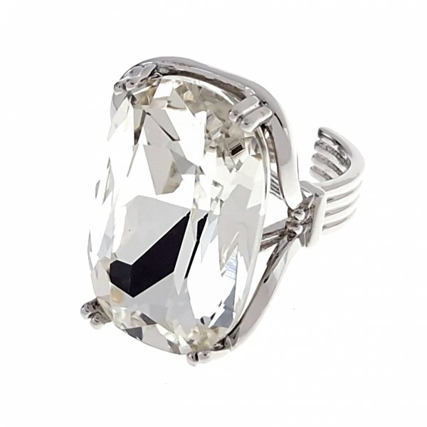 gold ring 18,60mm. gold-plated engagement xuping