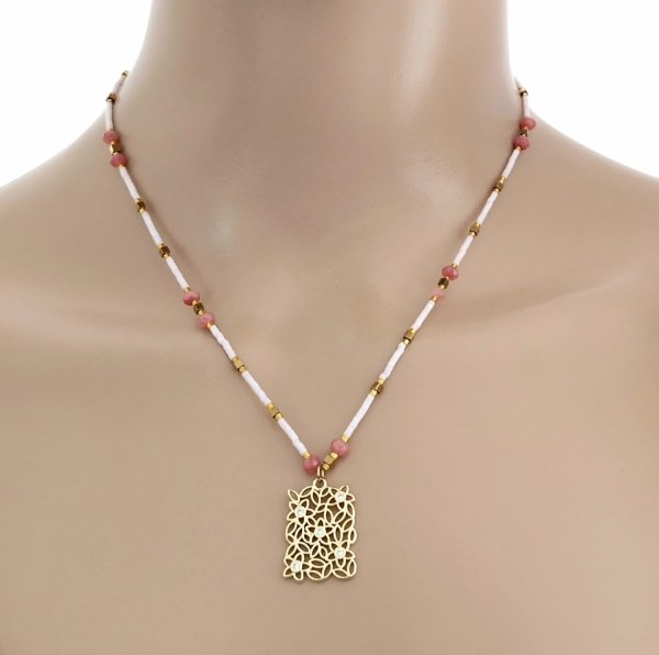 GOLD CHAIN NECKLACE celebrity STAINLESS STEEL