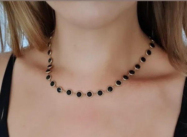 GOLD CHAIN NECKLACE celebrity STAINLESS STEEL