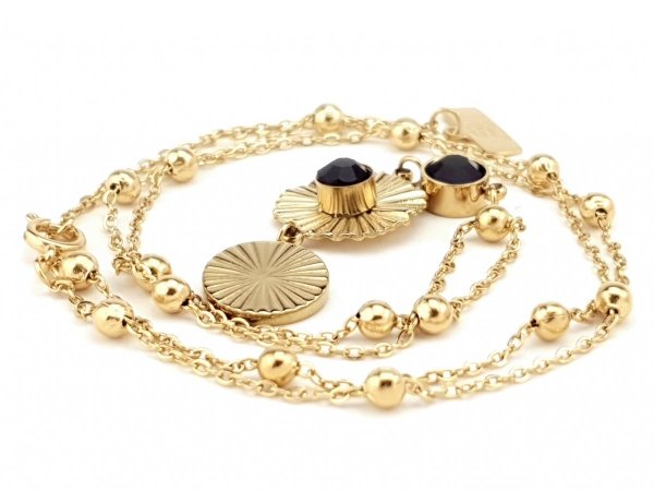 GOLD CHAIN NECKLACE celebrity STAINLESS STEEL