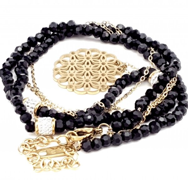 GOLD CHAIN NECKLACE celebrity STAINLESS STEEL