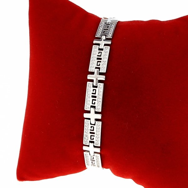 gold bracelet for a gold-plated leg