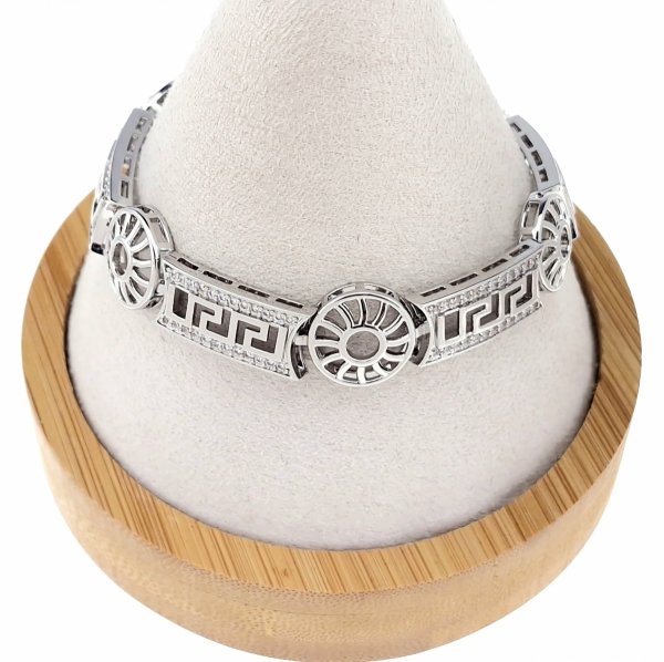 gold bracelet for a gold-plated leg