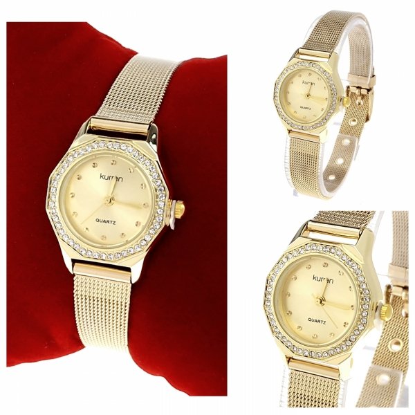 Women's watch golden kurren stainless steel