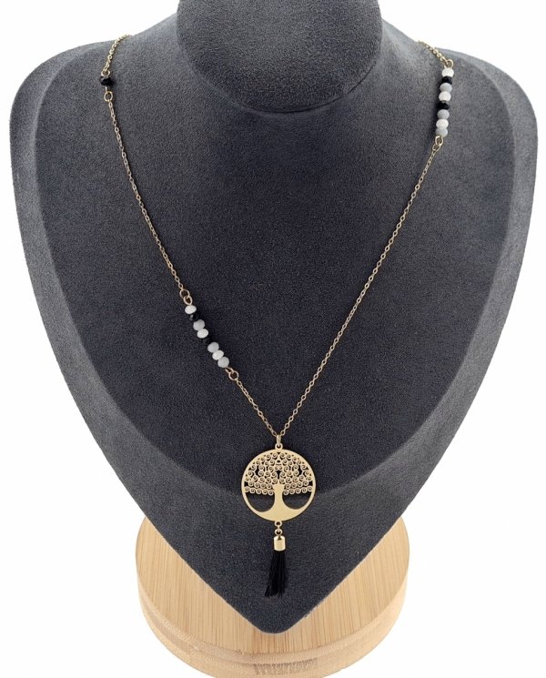GOLD CHAIN NECKLACE celebrity STAINLESS STEEL