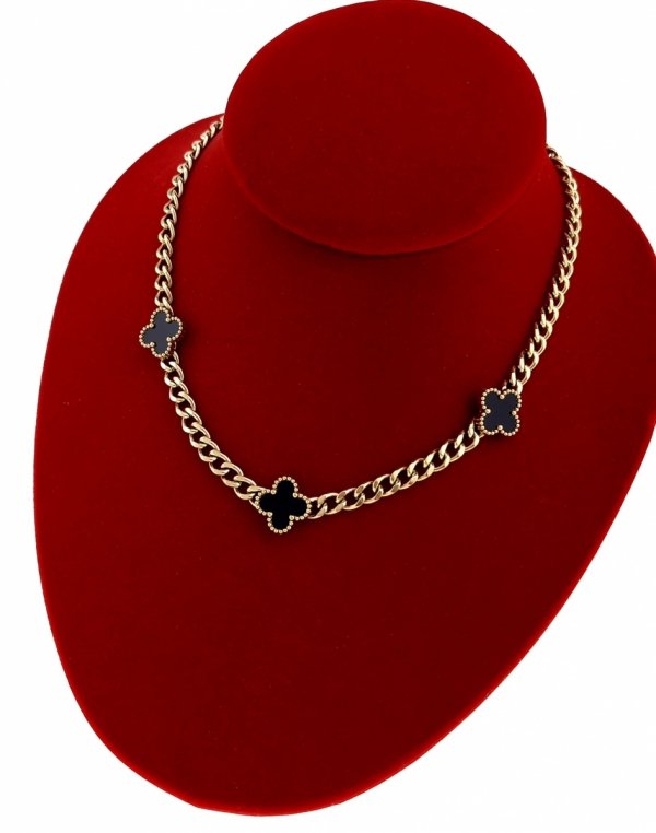 GOLD CHAIN NECKLACE celebrity STAINLESS STEEL
