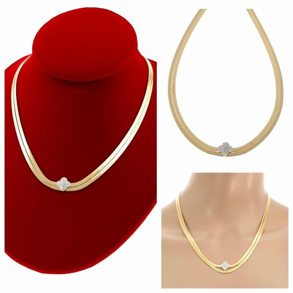 GOLD CHAIN NECKLACE celebrity STAINLESS STEEL
