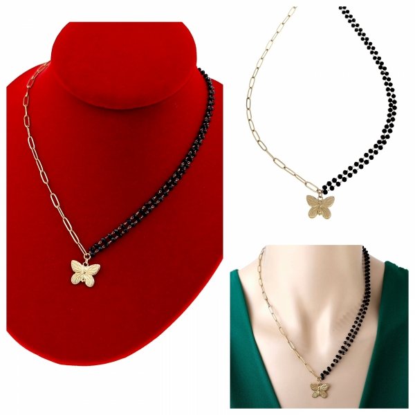 GOLD CHAIN NECKLACE celebrity STAINLESS STEEL