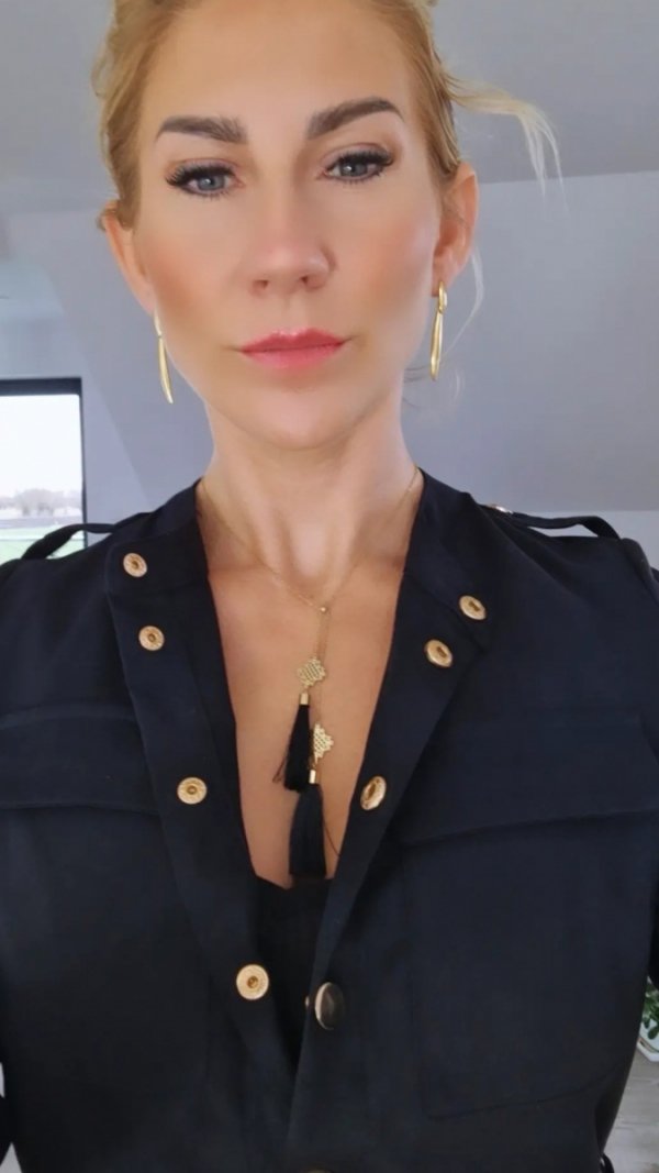 GOLD CHAIN NECKLACE celebrity STAINLESS STEEL
